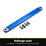 Offre Rallonge seule : la rallonge déportée, 3 adaptateurs et 1 douille de raccord